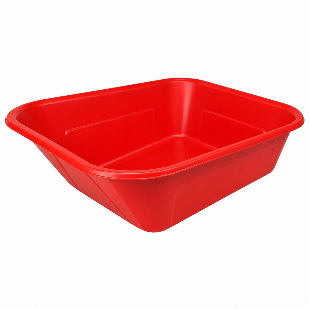 BAK GEROBAK SORONG PVC MERAH
