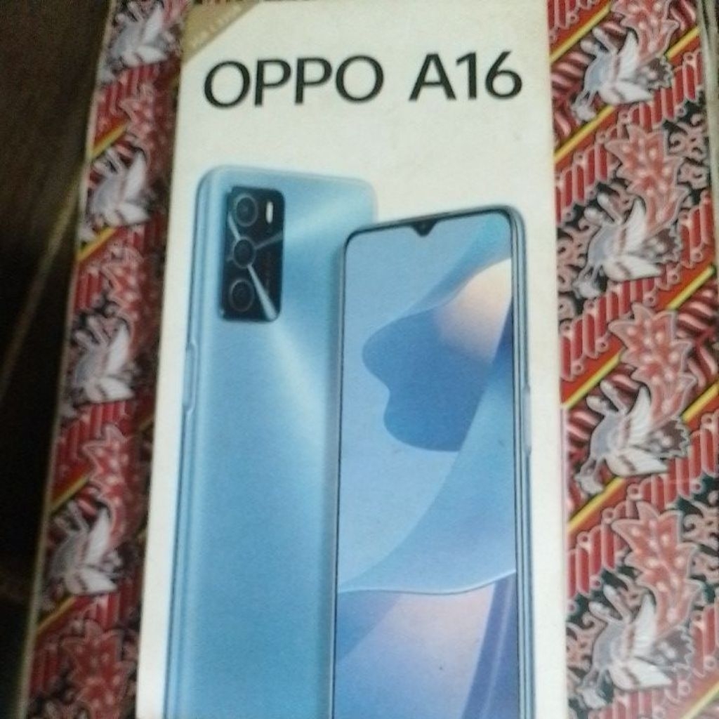 hp Oppo a16 Ram 3 32gb second ori