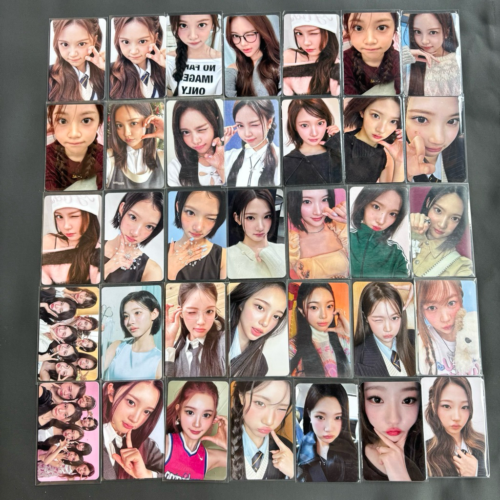 [READY STOCK] PHOTOCARD HEARTS2HEARTS H2H HATUHA CARMEN JIWOO YUHA A-NA YEON STELLA IAN JUUN UNIT DE
