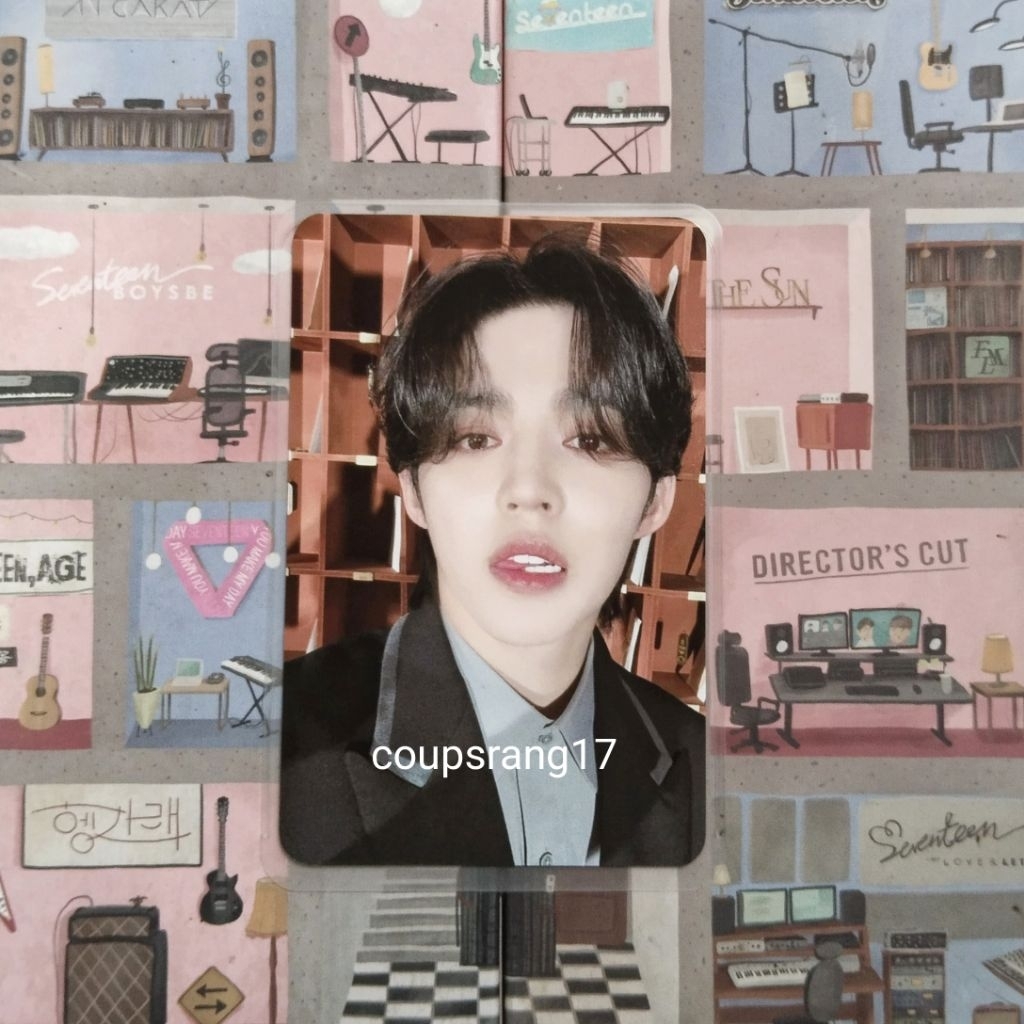 PHOTOCARD OFFICIAL SEVENTEEN SCOUPS CARZONE HOTEL MELET