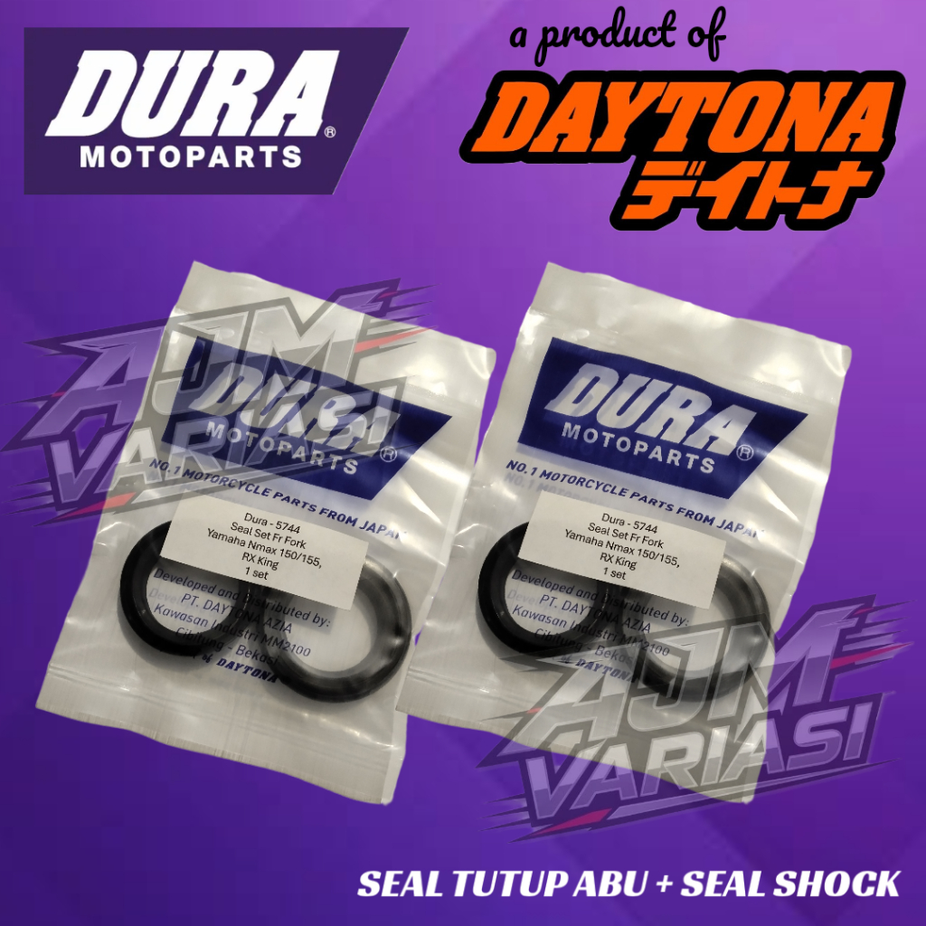 Seal Shock Dura NMAX OLD, NMAX NEW, RX KING By Daytona