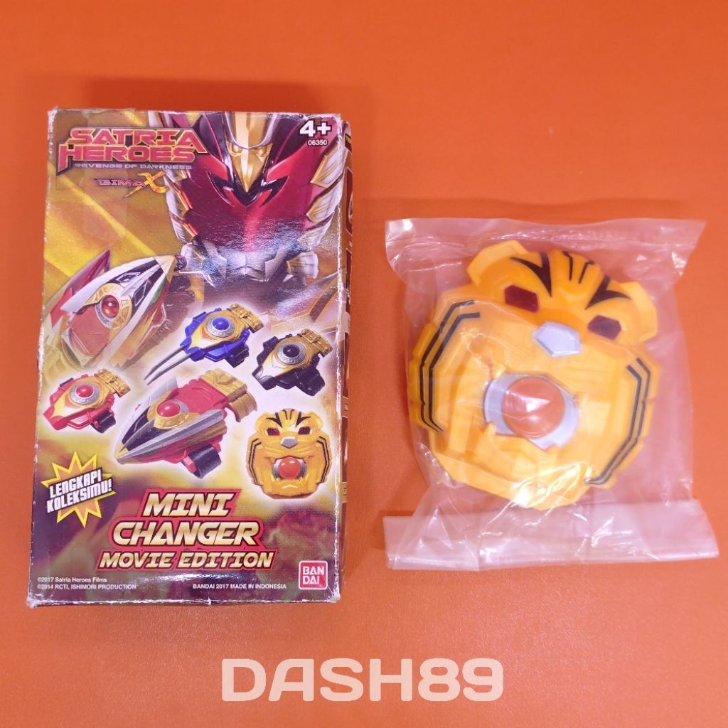 Satria Garuda Bima X Mini Changer Movie Edition - Torga Changer Bandai