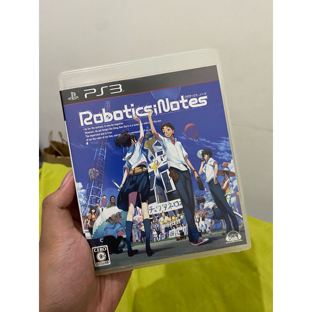 PS3 Robotic;Notes Visual Novel Rare