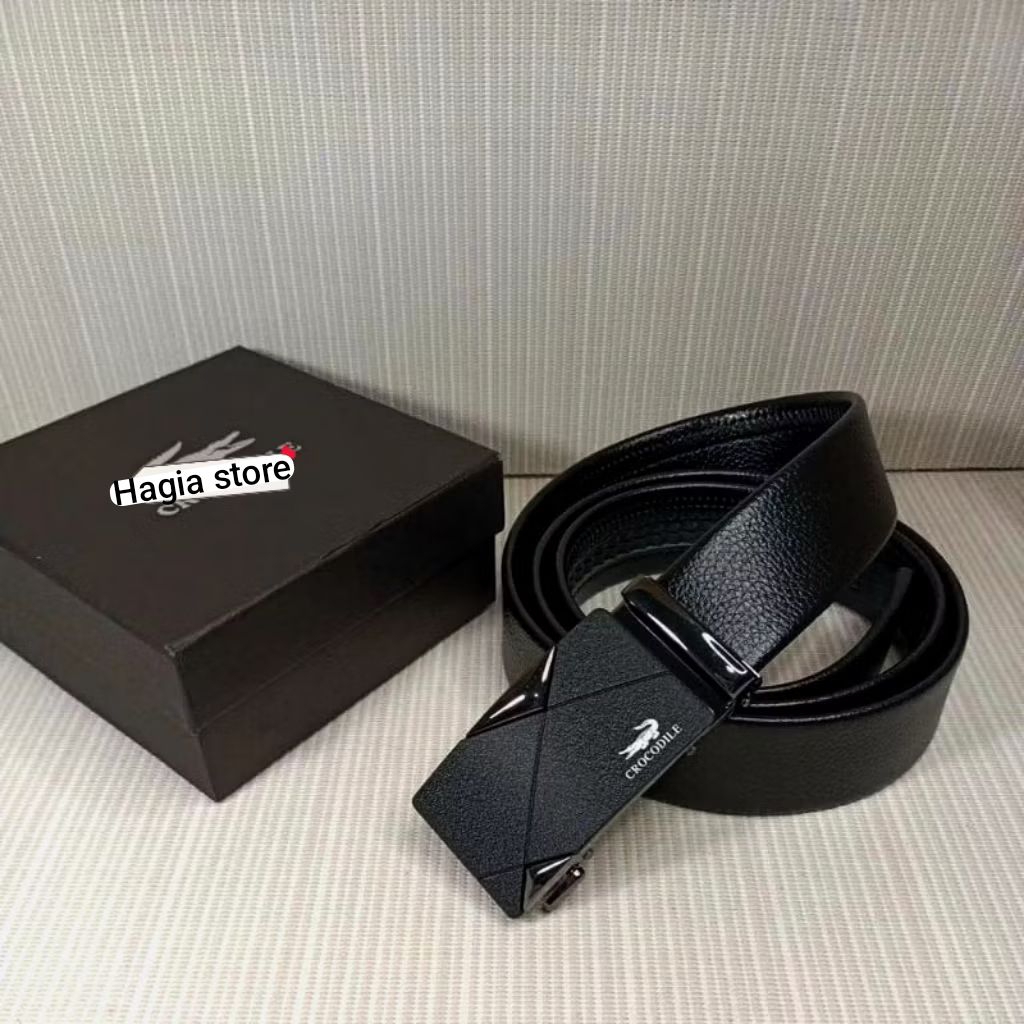 IKAT PINGGANG PRIA GRATIS BOX IKAT PINGGANG PRIA KULIT PU