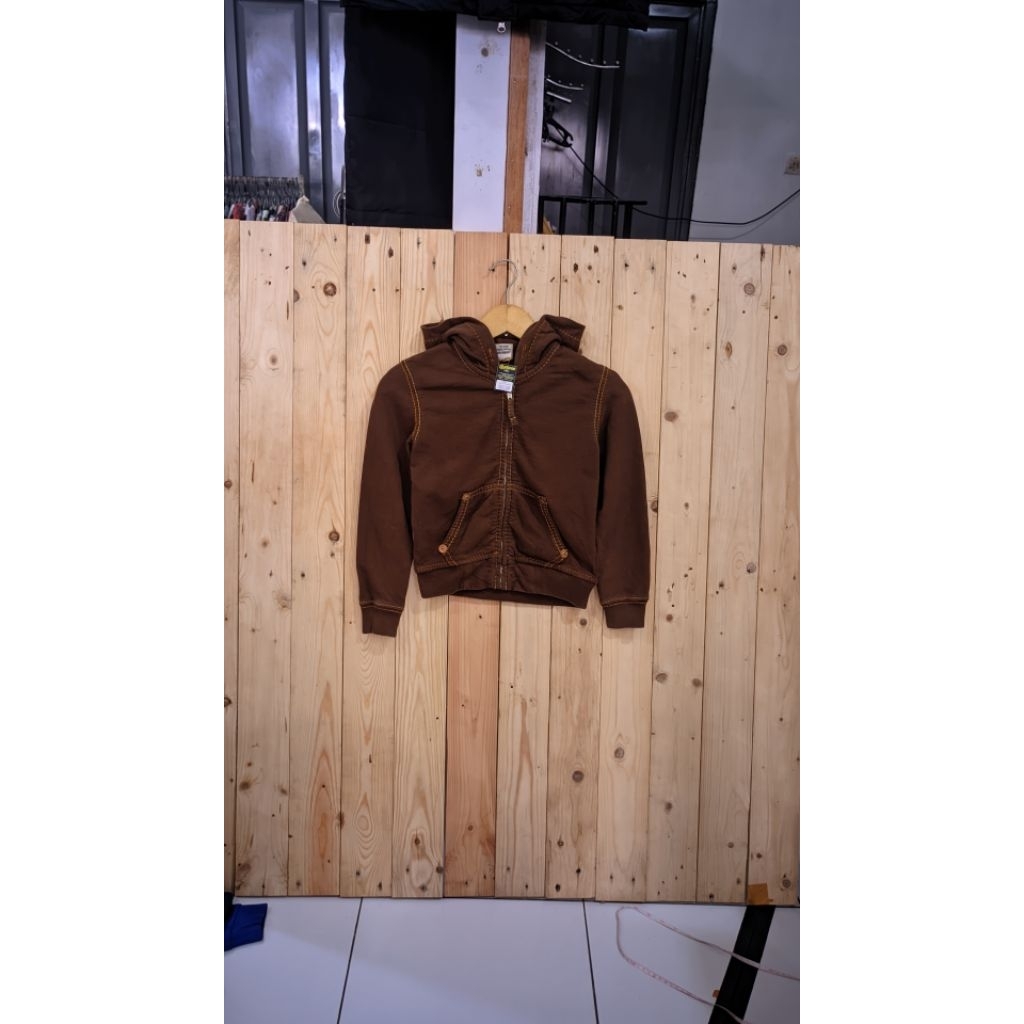 zip hoodie anak true religion