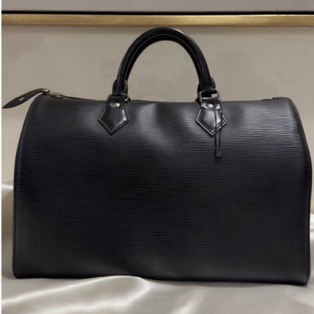 LV Speedy 35 Epi Leather Black