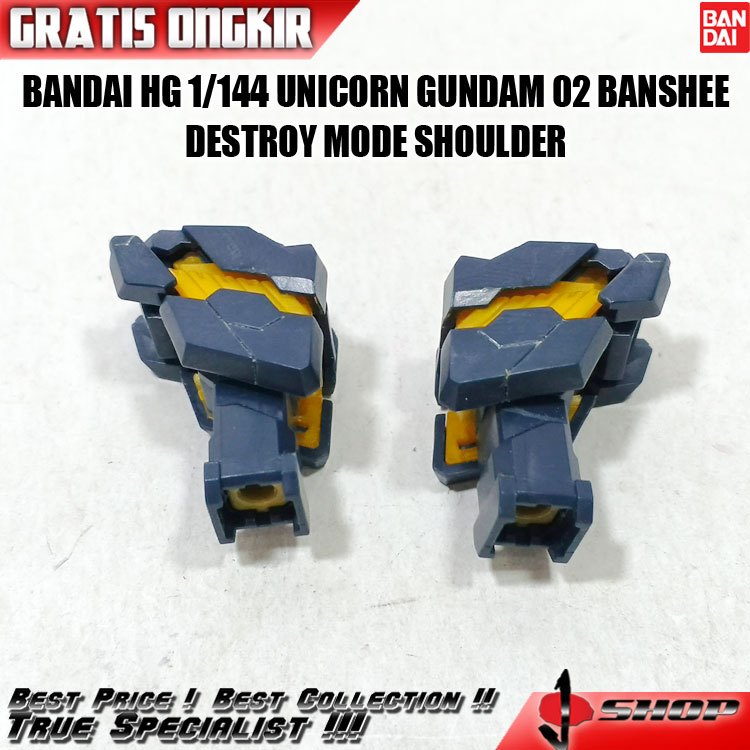 BANDAI HG 1/144 UNICORN GUNDAM 02 BANSHEE DESTROY MODE SHOULDER HG4045