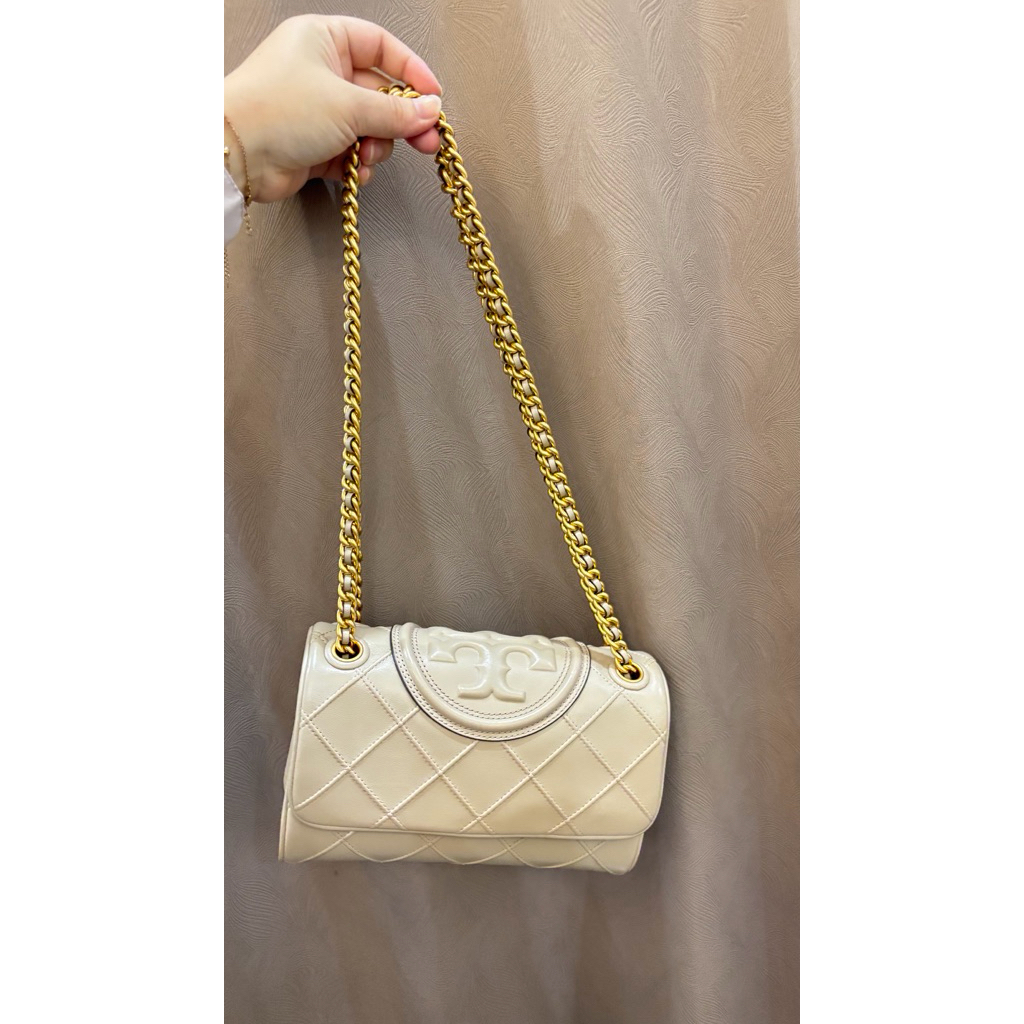 preloved tory burch soft fleming