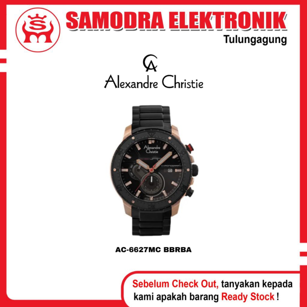 Jam Tangan ALEXANDRE CHRISTIE AC-6627MC BBRBA | Jam Tangan Pria Anti Air