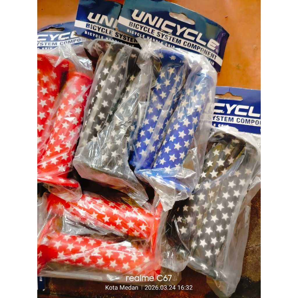 Hand Grip Sepeda BMX Bintang Taiwan Sarung Stang