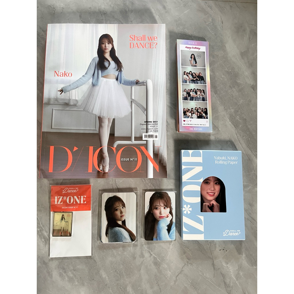 IZ*ONE DICON Vol. 11 Shall We Dance Yabuki Nako (unsealed)