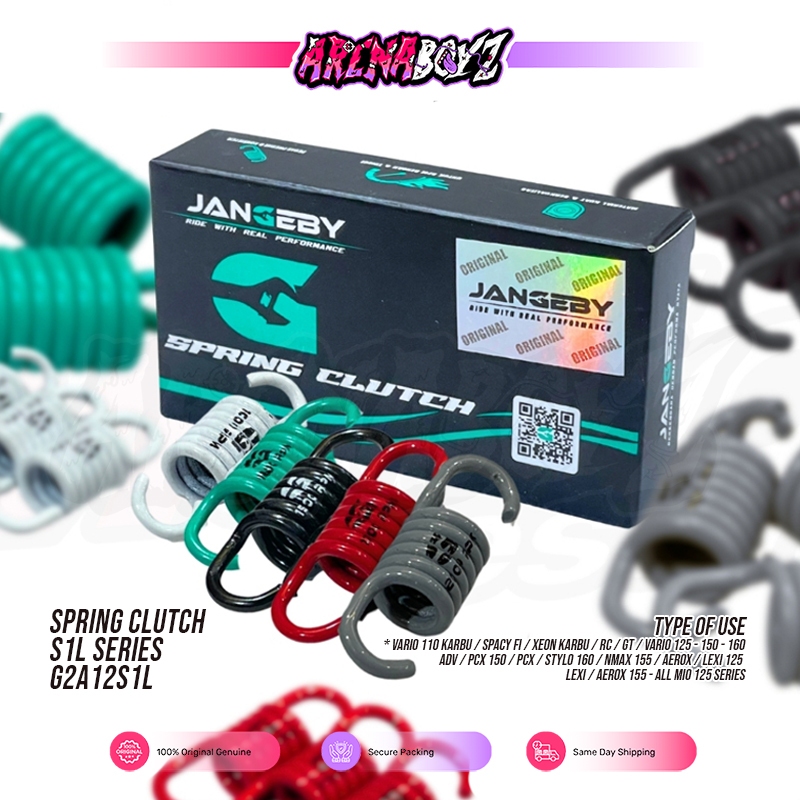 JANGEBY Clutch Shoe Spring S1L Per Sentri Vario PCX ADV NMAX Mio 125 M3 Original