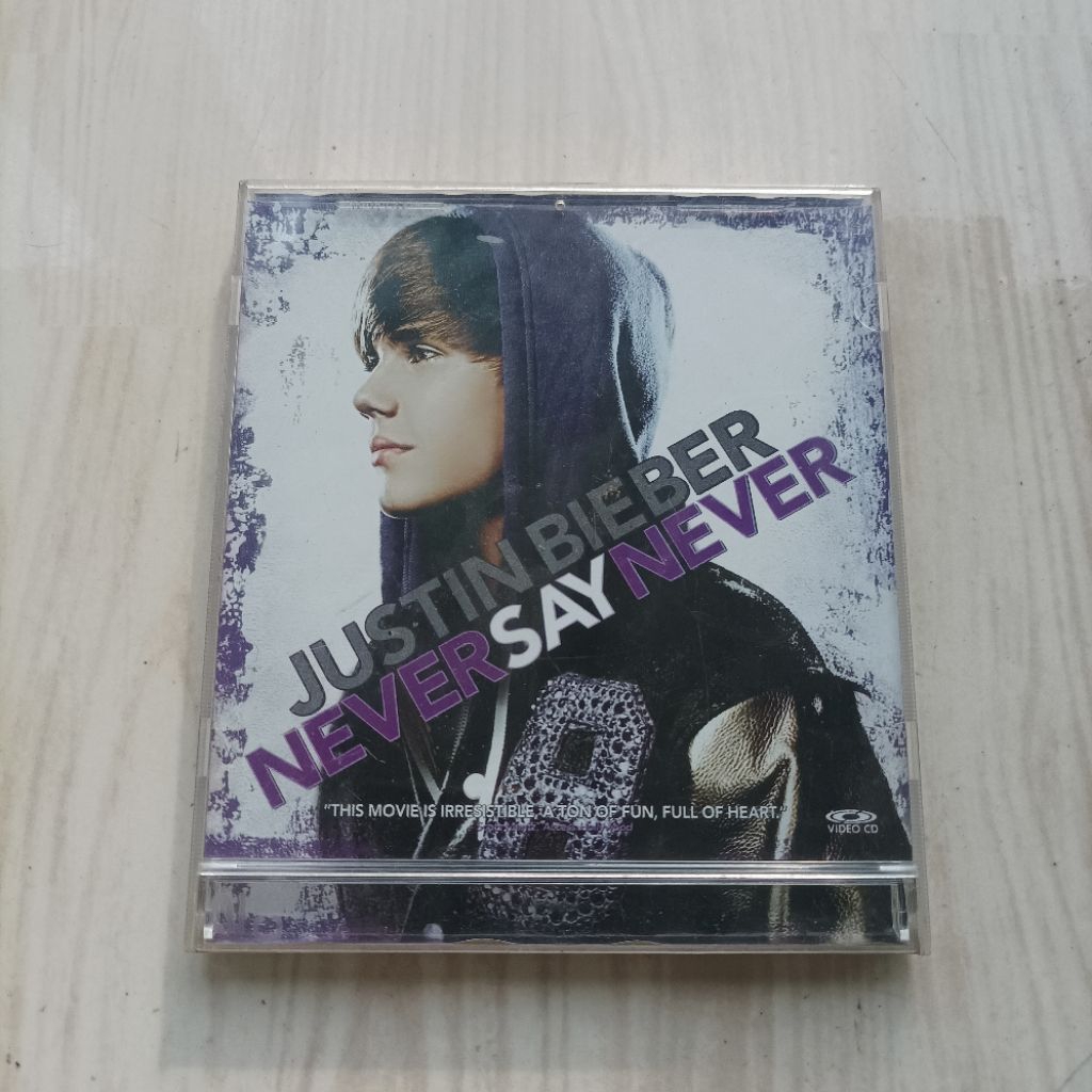 Original 2 Disc VCD Film Justin Bieber Never Say Never