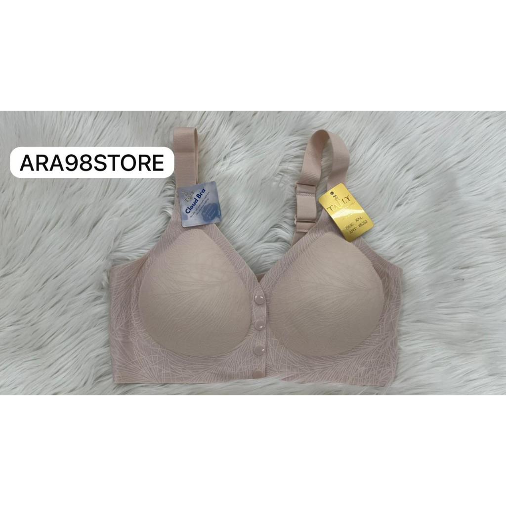 YANTI98 - BH BRA TALLY 5253 PREMIUM SEAMLESS BUKA DEPAN TALI GEDE - Tally 5253 CLOUD Bra BH Wanita S