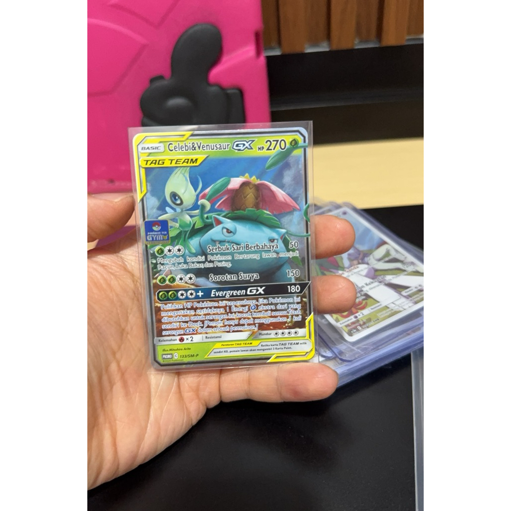 Celebi&Venusaur GX SM-P TCG Pokemon
