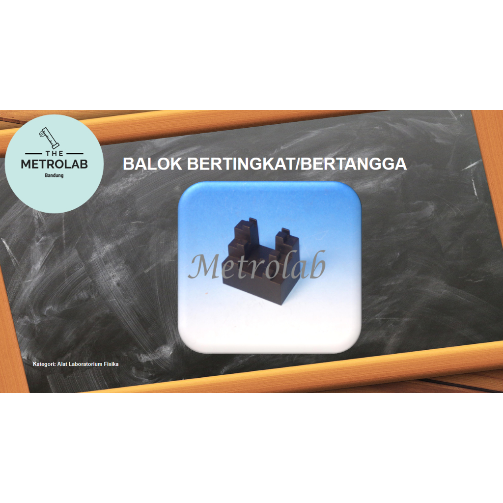 Balok Bertingkat | Balok Bertangga | Alat Peraga Fisika Mekanika GLB/GLBB | Laboratorium Fisika