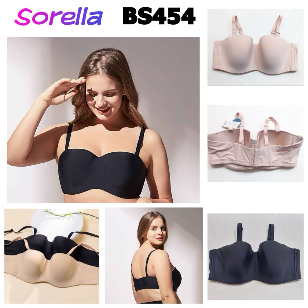 BS454 bra sorella beautifull half cup size jumbo 38E 40E 42E