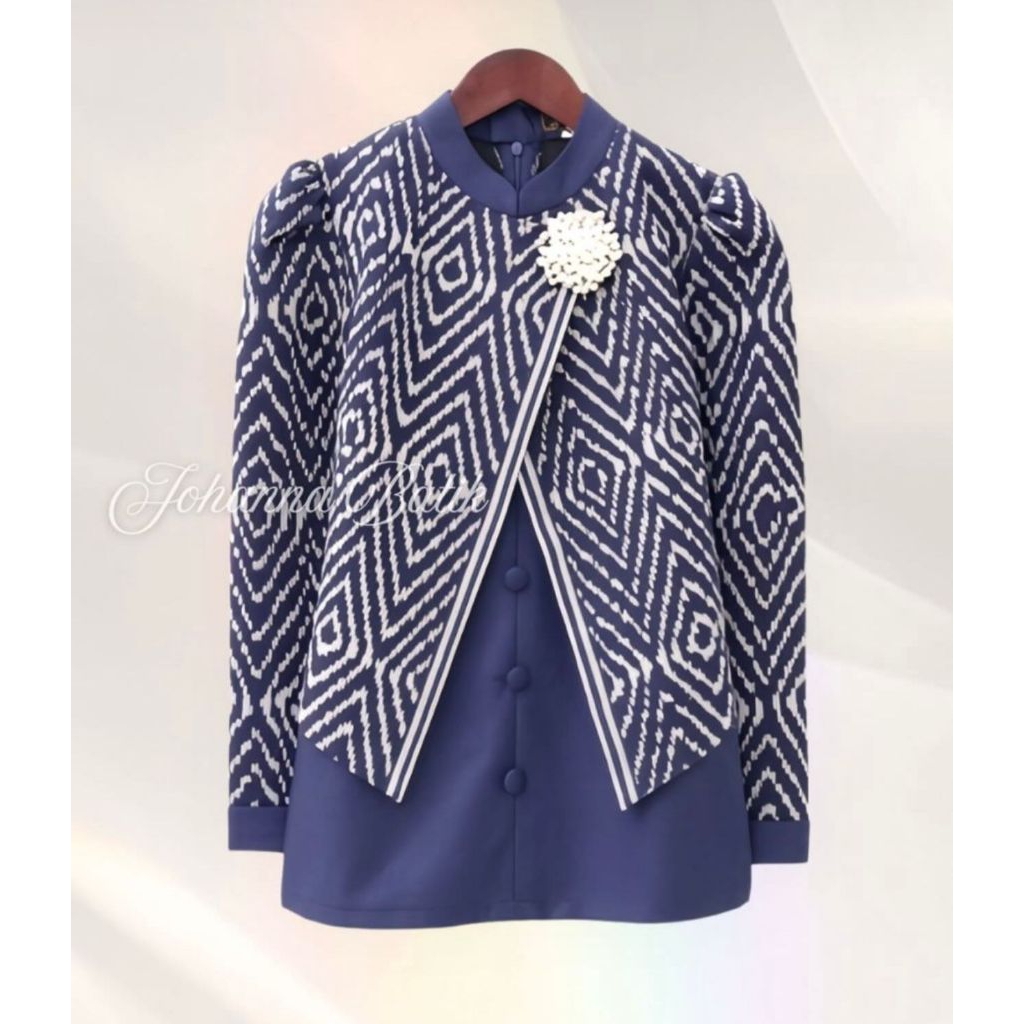 JOHANA BATIK ATASAN BLOUSE TENUN