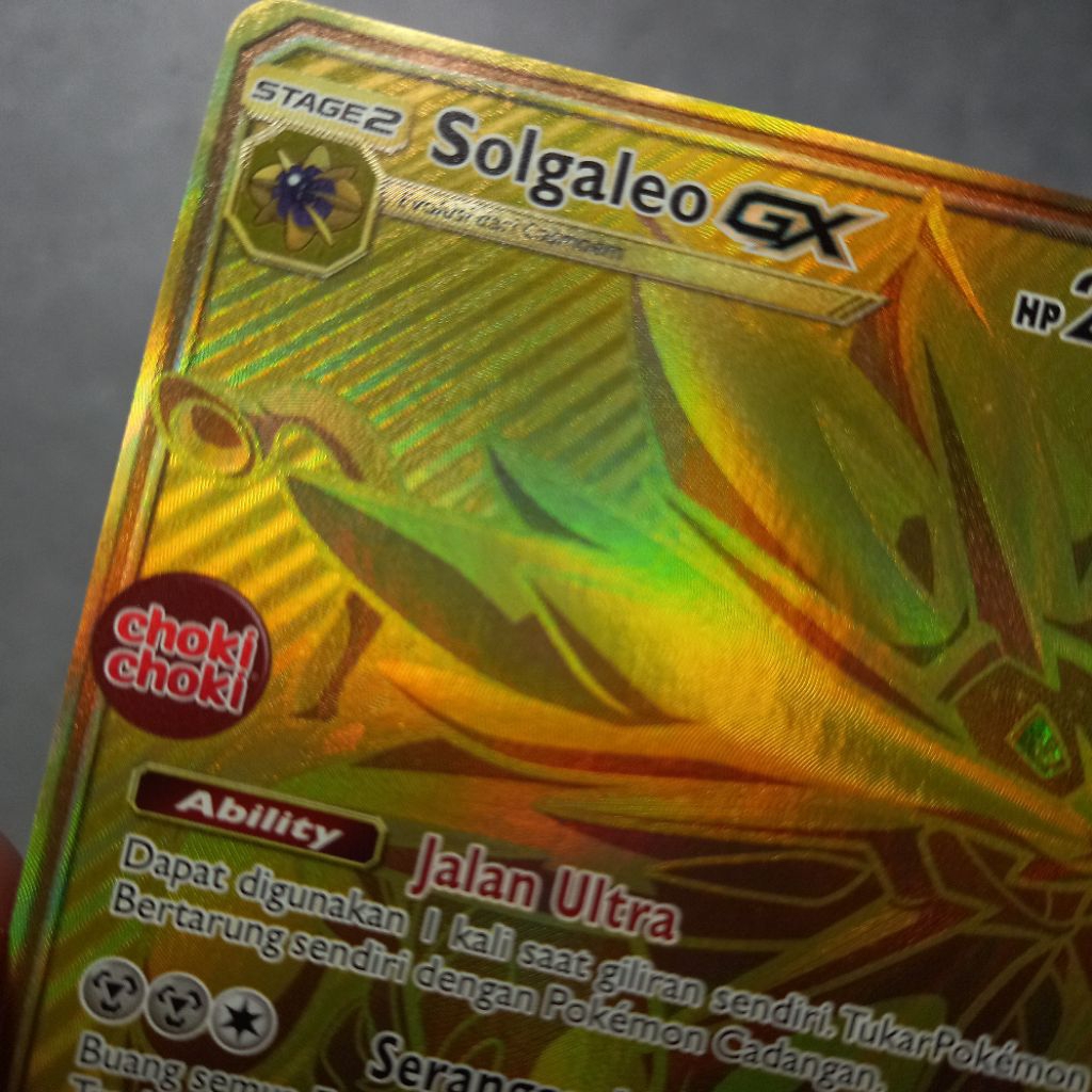 Pokemon Card - Solgaleo GX choki-choki