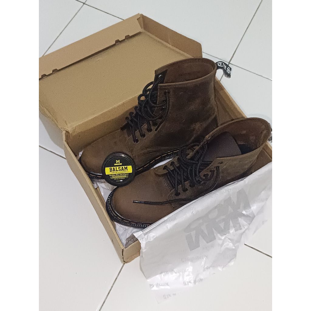 Mancow Boots Crazy Horse Brown