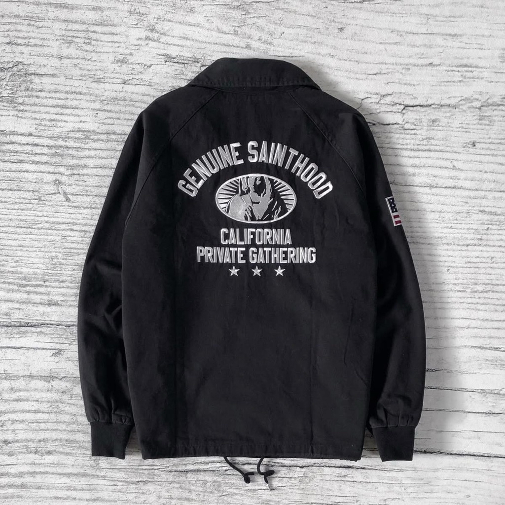 Coach Canvas Jacket Saintpaint