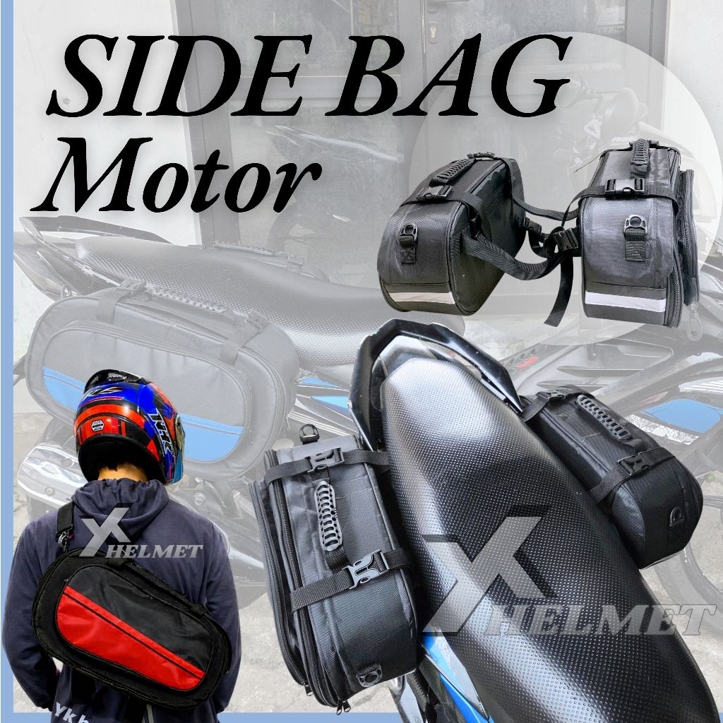 Tas samping bagasi motor - Side Bag motor Touring - Box motor touring