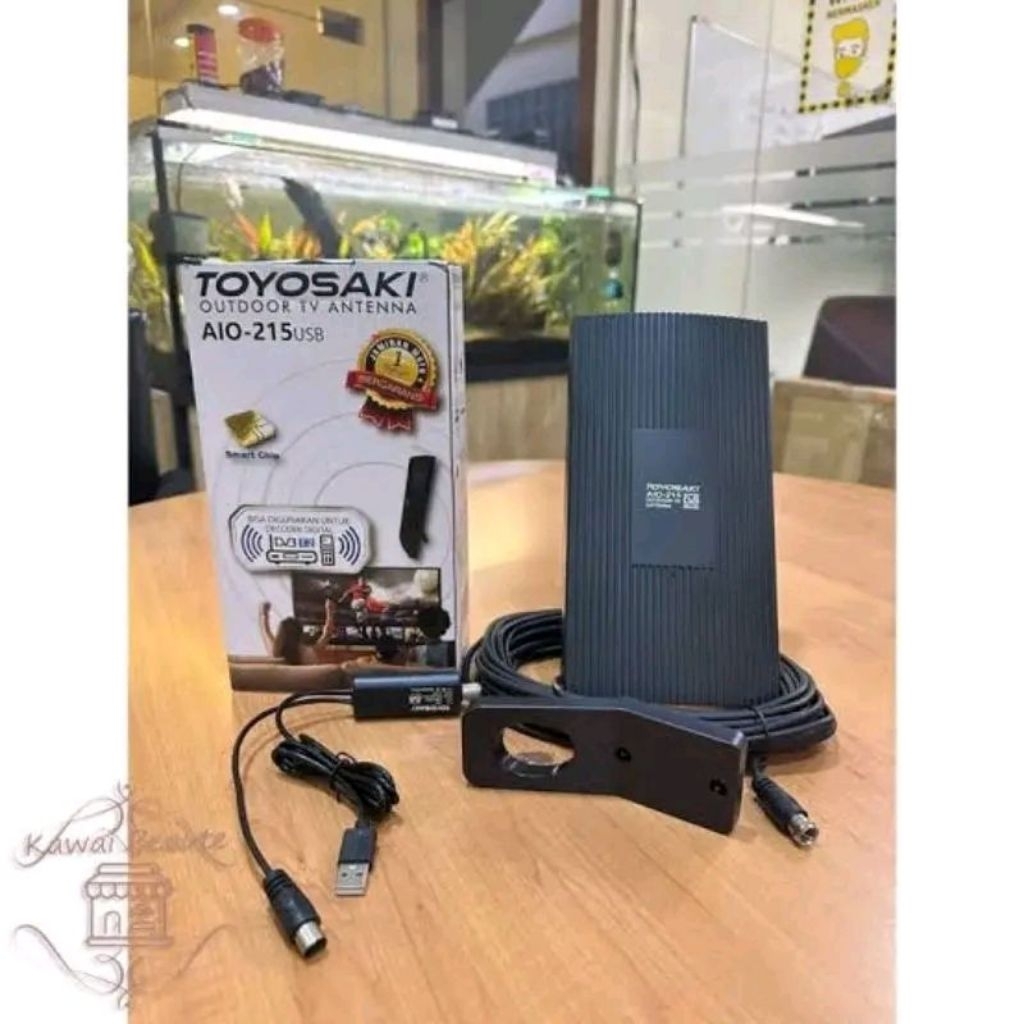 toyosaki antena digital AIO 215usb  / Outdoor & indoor Antena TV DiGITAL toyosaki AIO 215usb  / Ante