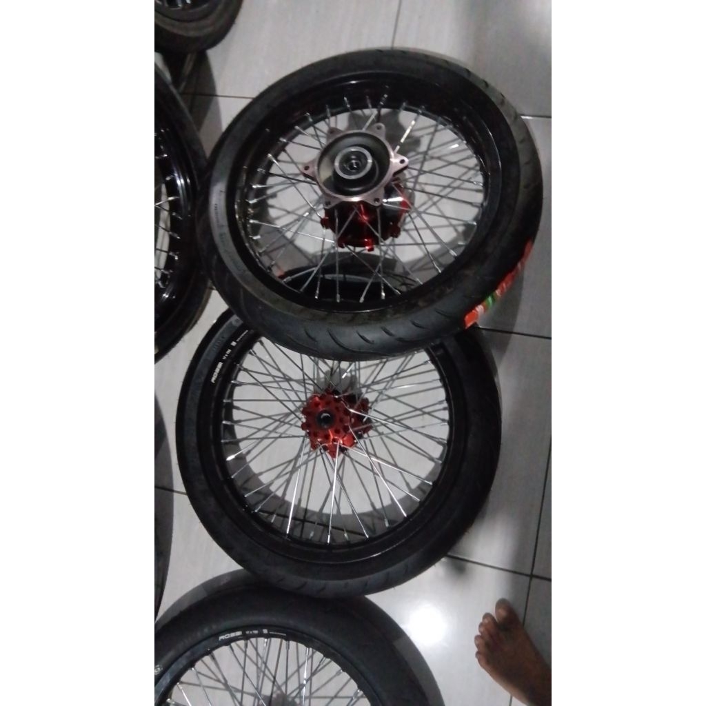 roda crf 185 215 ban 90/80 100/80