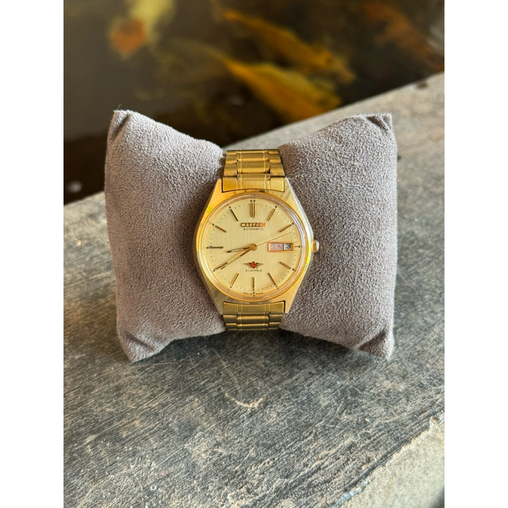 Citizen Automatic Gold Jam Tangan Bekas Original