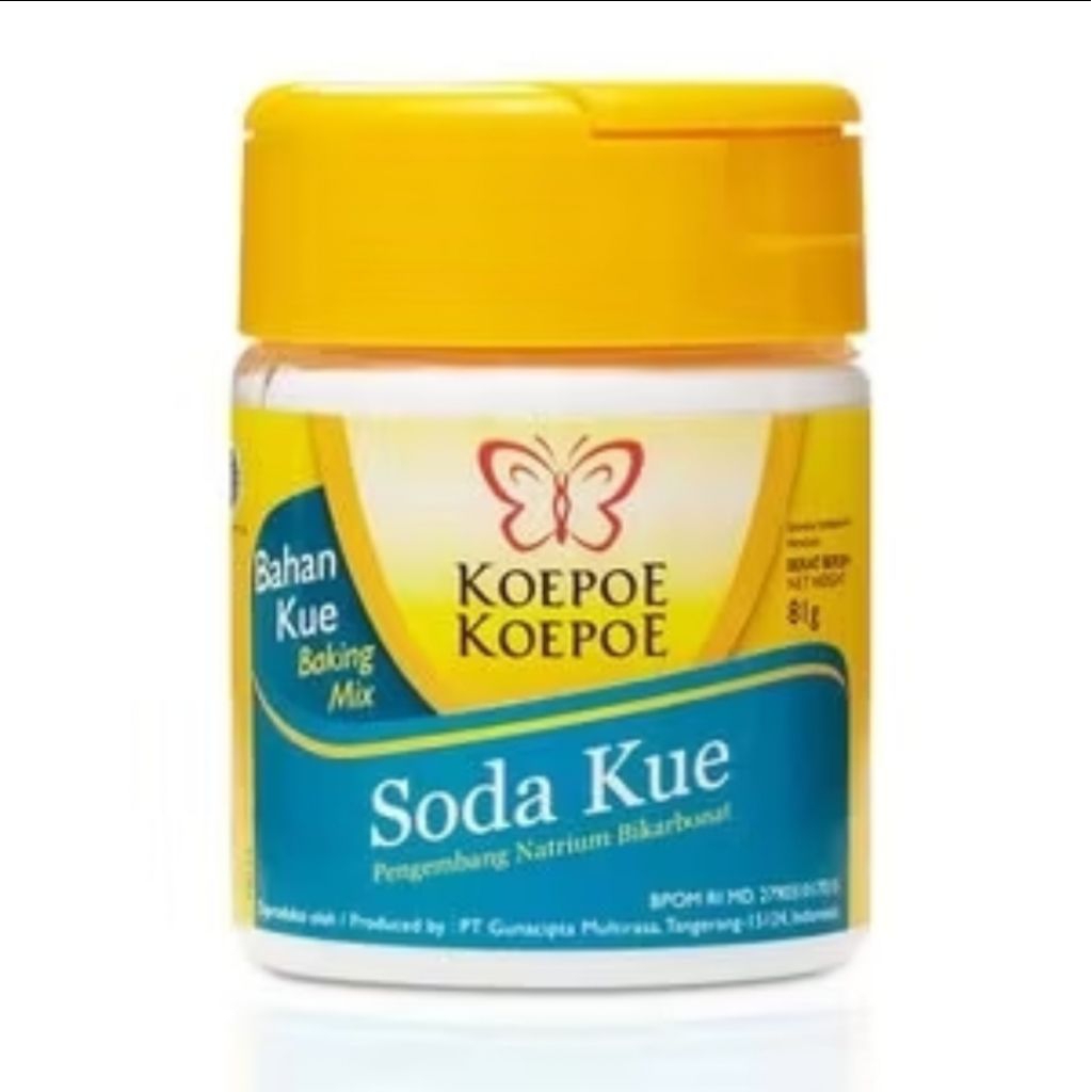(81 gr) Soda kue merk koepoe koepoe kemasan botol