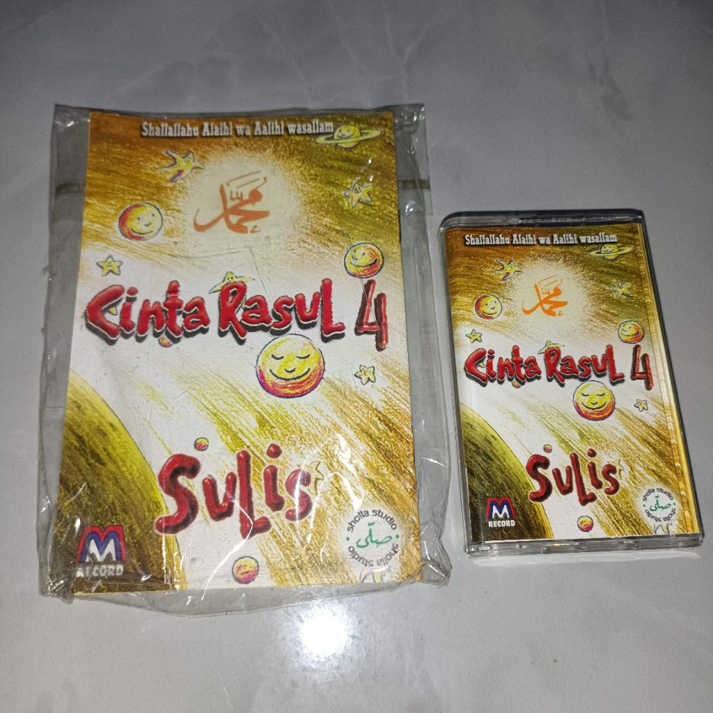 Kaset Pita Sulis - Cinta Rasul Vol. 4 + Buku Lirik