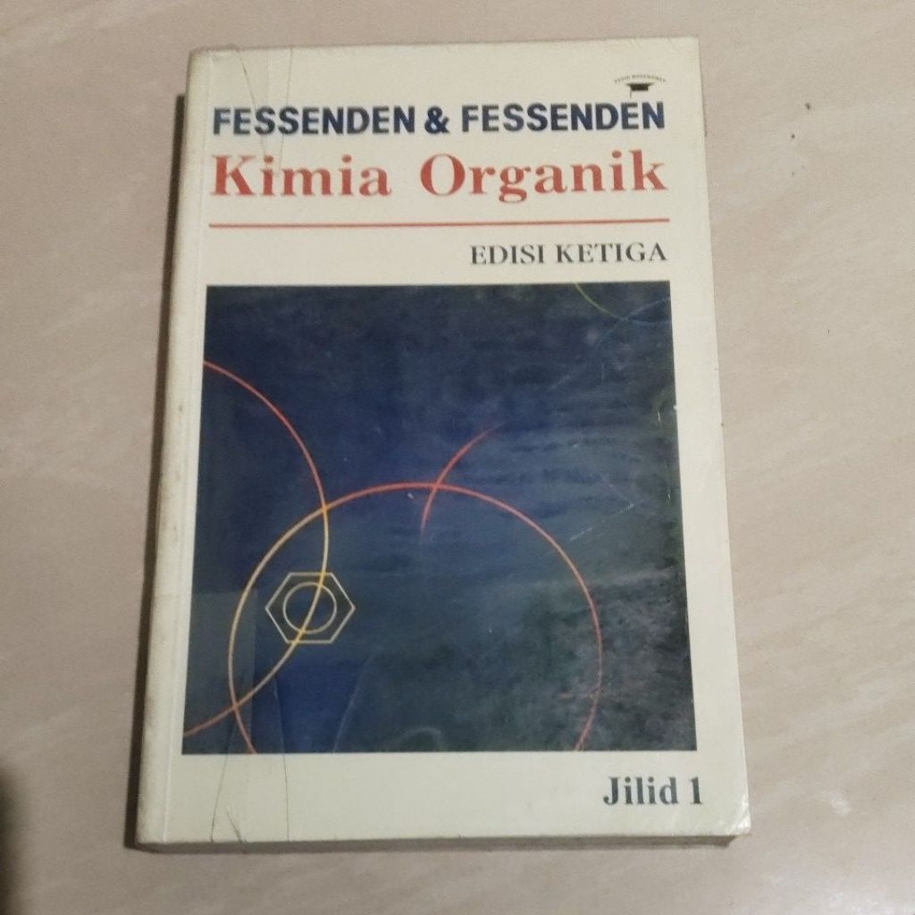 BUKU FESSENDEN & FESSENDEN KIMIA ORGANIK EDISI KETIGA JILID 1 PENERBIT ERLANGGA