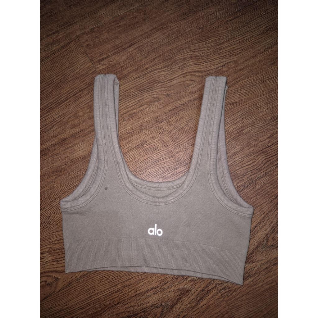 Sport Bra Alo Yoga XS Gravel original preloved