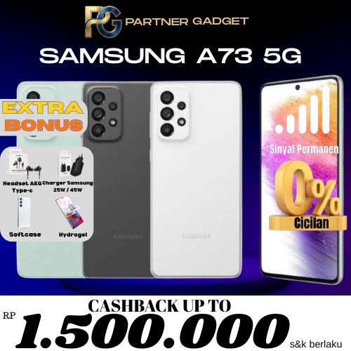 Samsung Galaxy A73 5G SEIN 8/256GB Second Resmi Indonesia