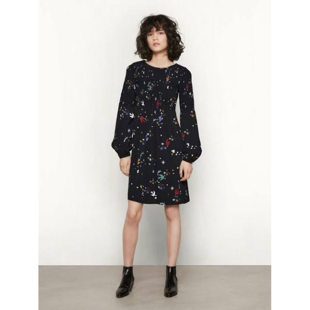 Maje Graphic - Print mini dress