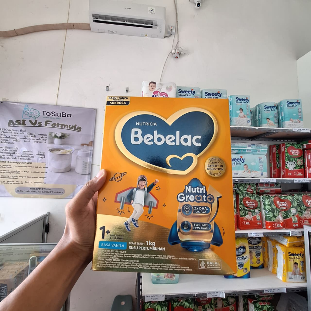 Susu Bebelac 1Kg 1+ Vanila & Madu
