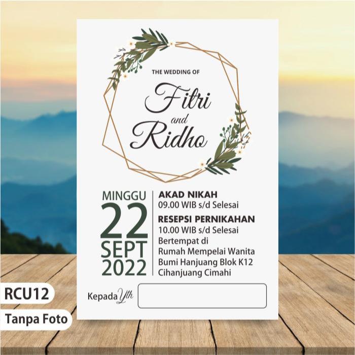 Undangan Kopi Undangan Mini