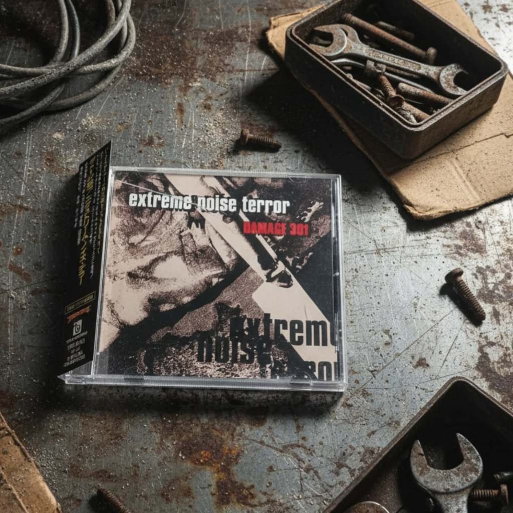 Cd Extreme Noise Terror - Damage 381 Made In Japan