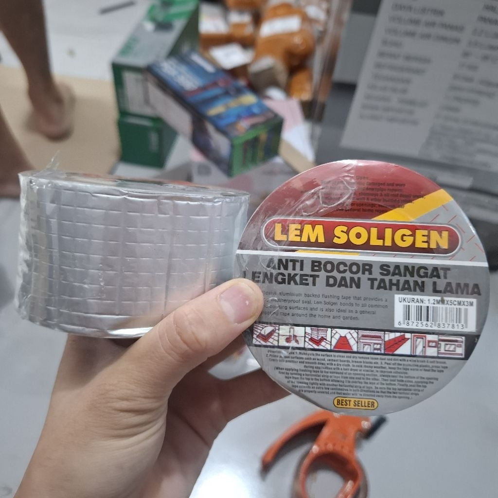 Lem seng SOLIGEN / lem abses / lem genteng / lem seng anti bocor SOLIGEN