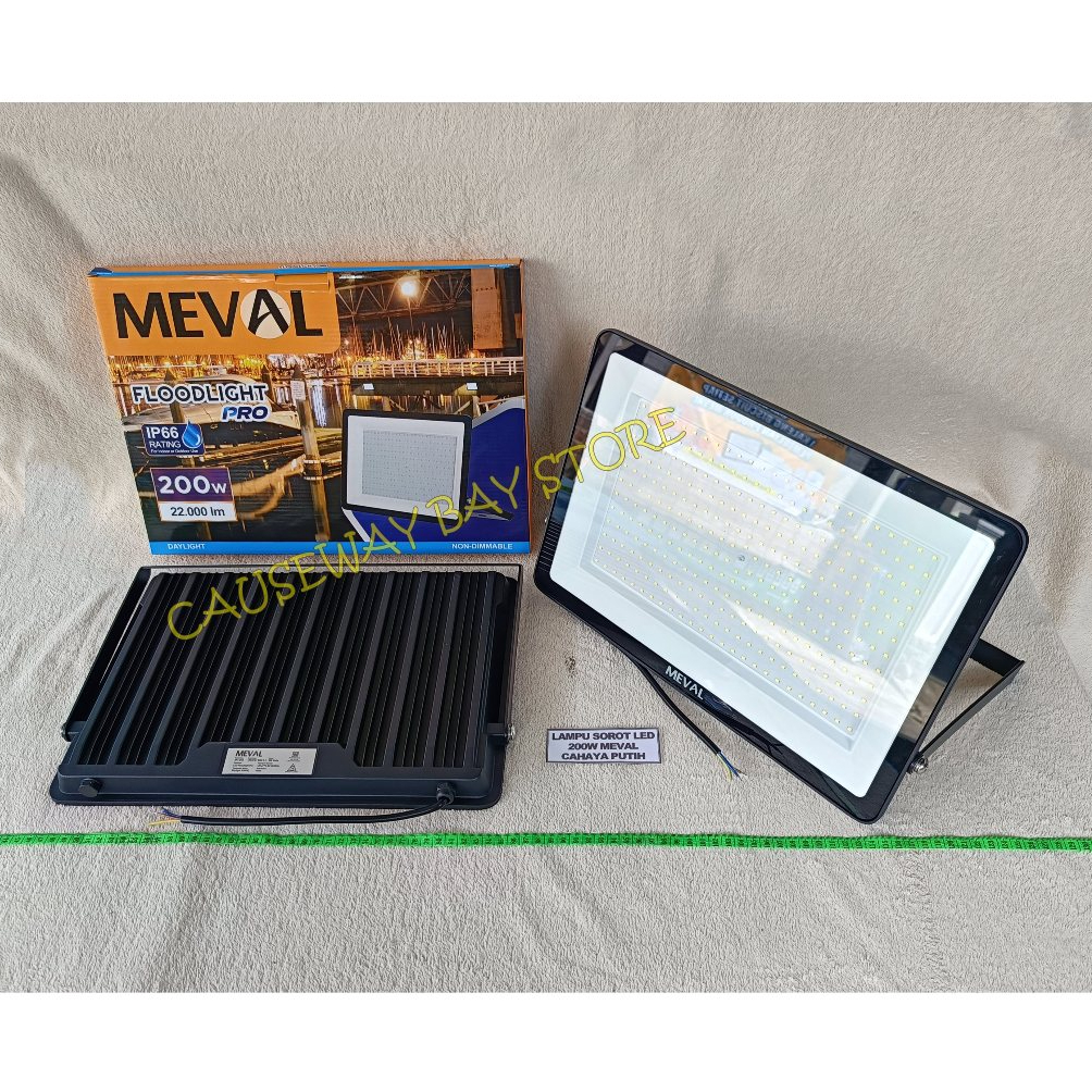 LAMPU SOROT LED 200W XF1-2hA PRO CAHAYA PUTIH MEVAL