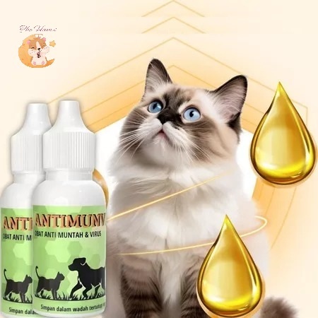 (The Ham's) Antimunvi Anti Muntah Kucing Anjing obat muntah
