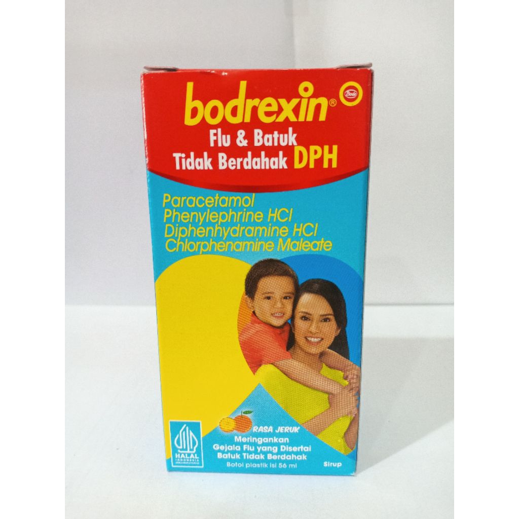 Bodrexin Flu & Batuk Tidak Berdahak Sirup DPH