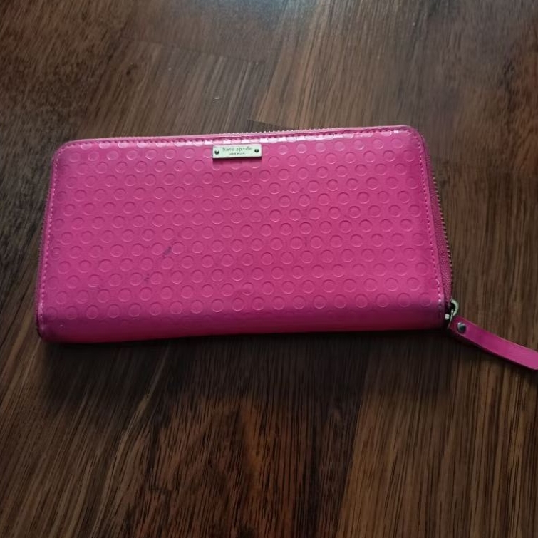 Dompet katespade pink ori preloved seken