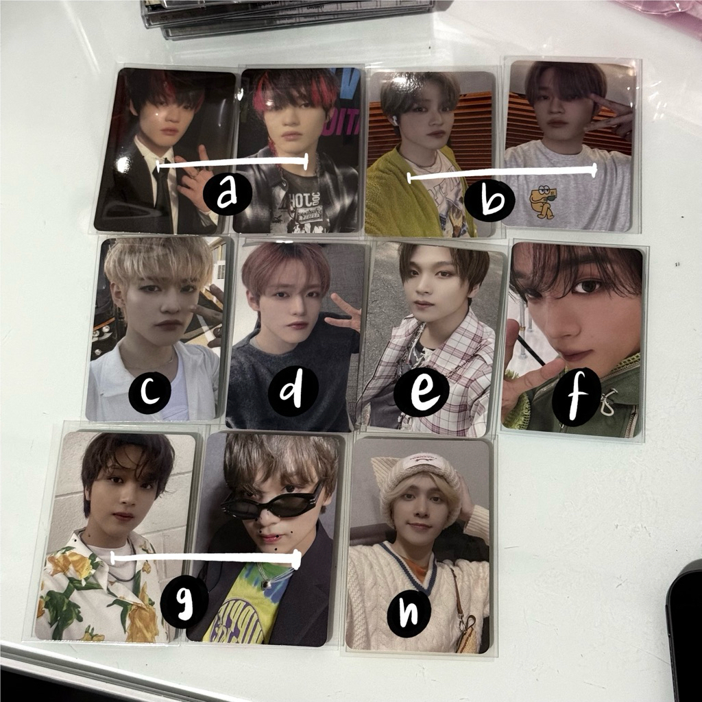 [READY INA] Official Photocard AAB Chenle Haechan Hendery meong NCT DREAM WAYV