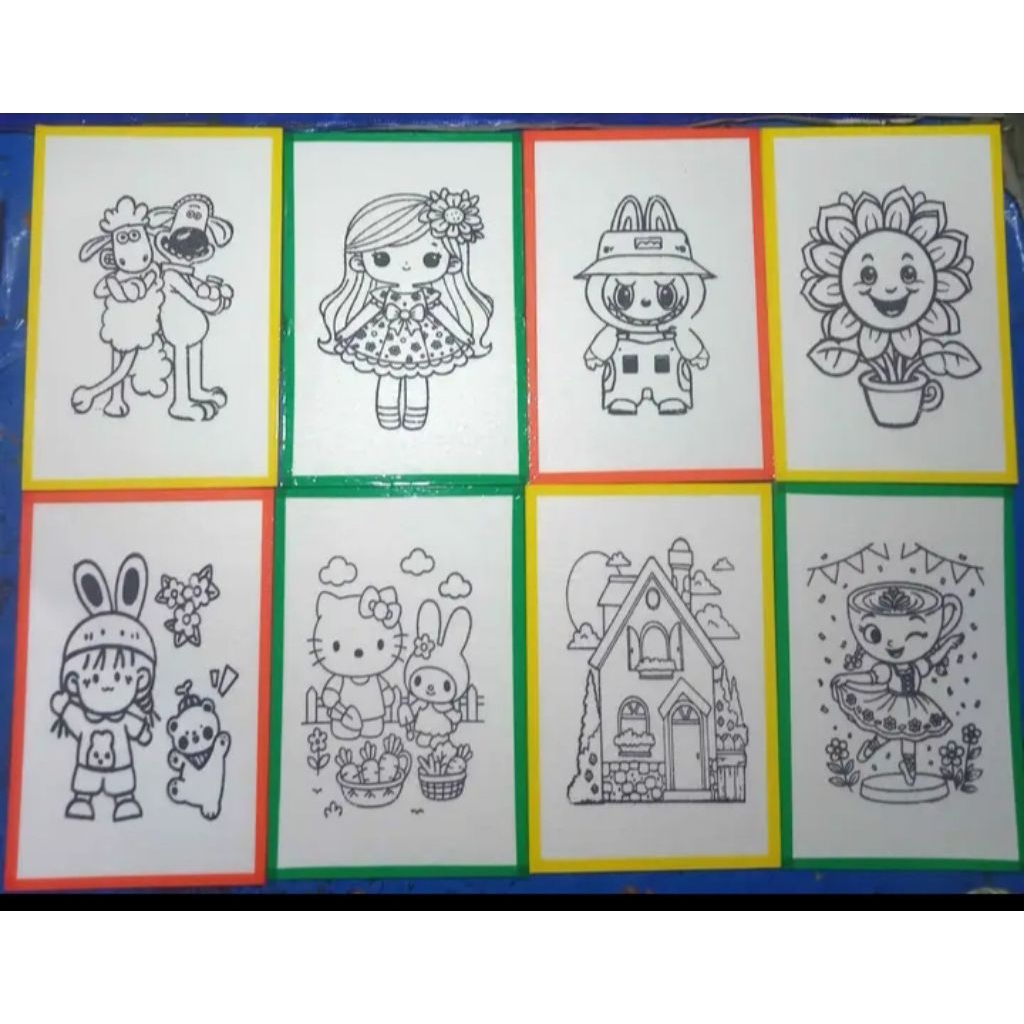 STEREFOAM LUKIS MEWARNAI 50 LEMBAR