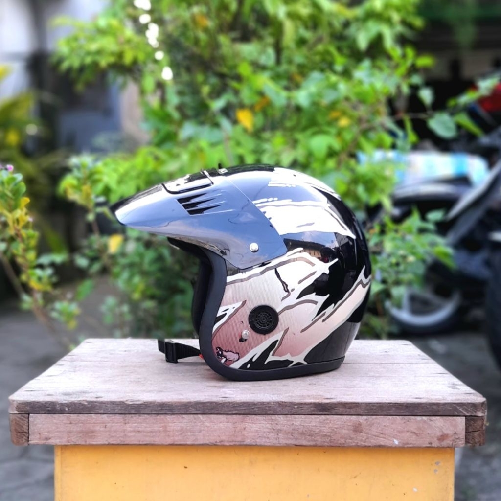 helm suzuki | suzuki TS | helm jadul | MURAH