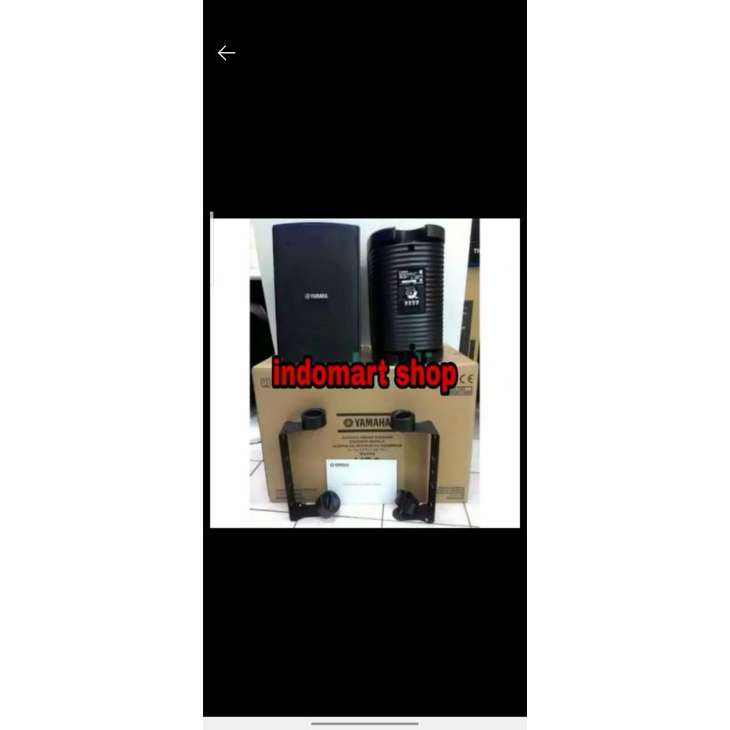 YAMAHA SPEAKER PASIF VS-6 ( ORIGINAL )GARANSI RESMI YAMAHA