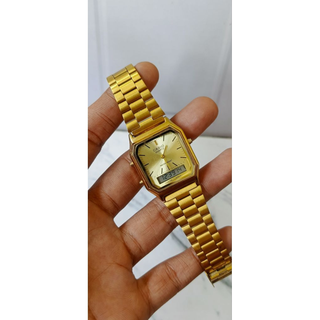 Jam second casio original
