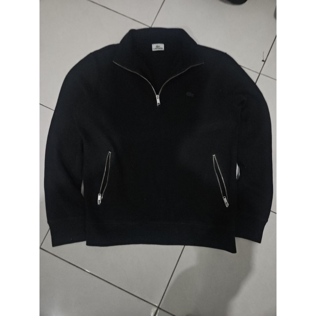 Lacoste Quarter Half Zip Sweatshirt