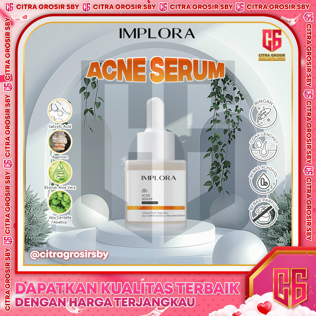 IMPLORA Serum Wajah Acne || Implora Acne Serum